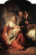 REMBRANDT Harmenszoon van Rijn The Holy Family x Sweden oil painting reproduction